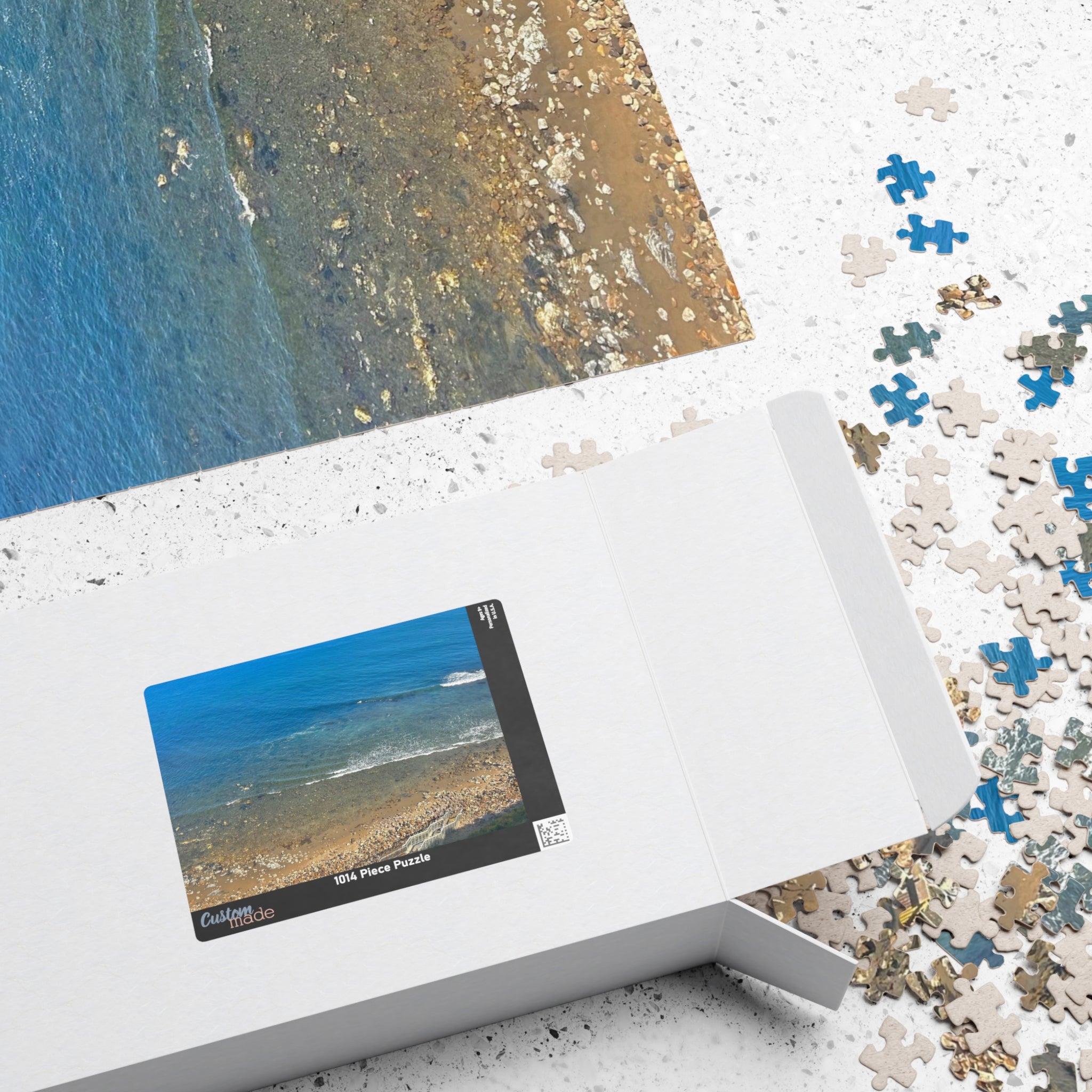 Blue Shore Jigsaw Puzzle