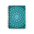 Blue Mandala Spiral Notebook
