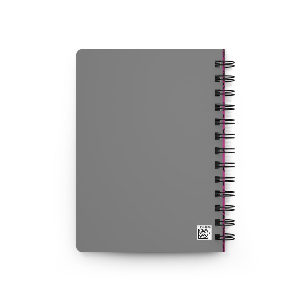 Pink Mandala Spiral Notebook