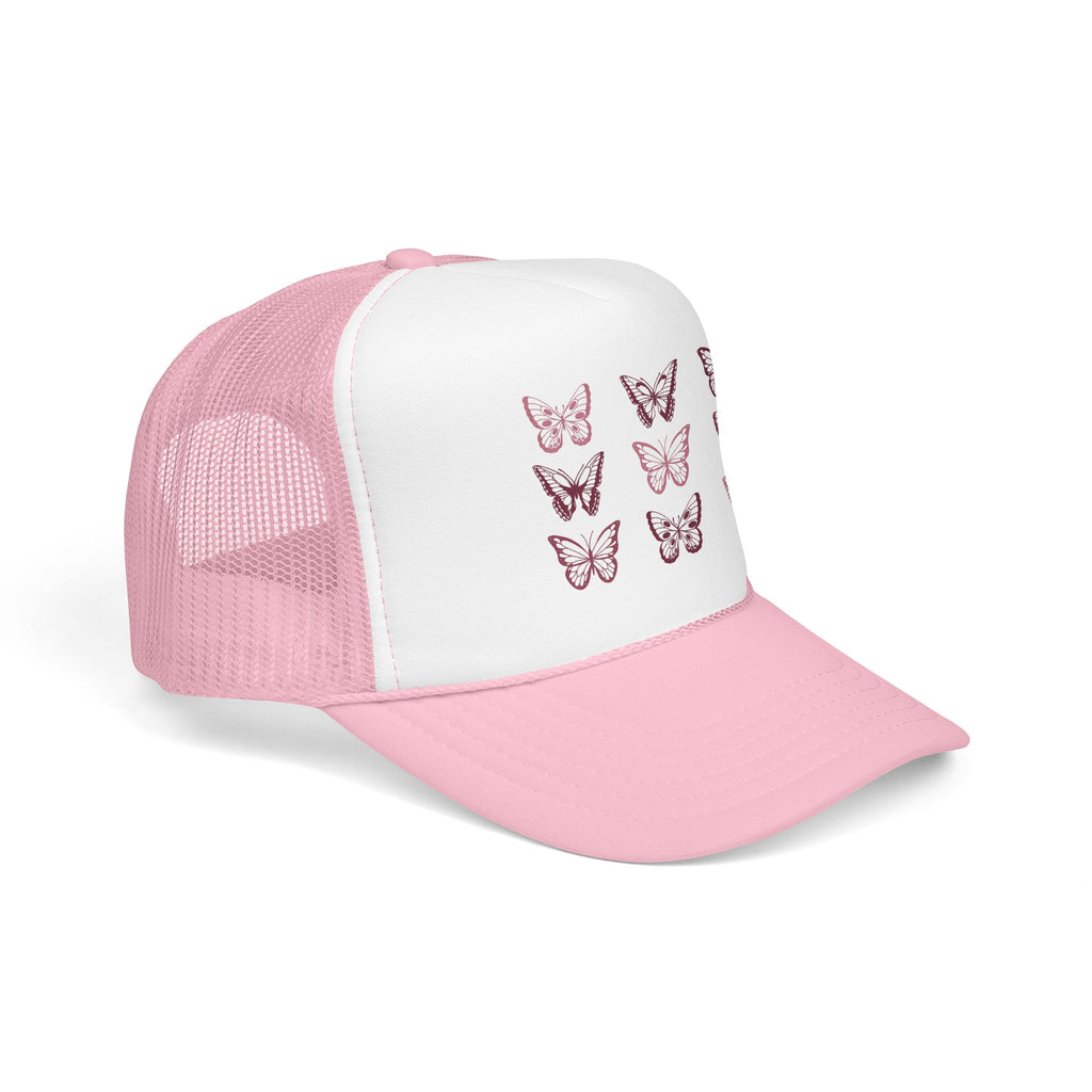 Butterfly Grid Trucker Hat