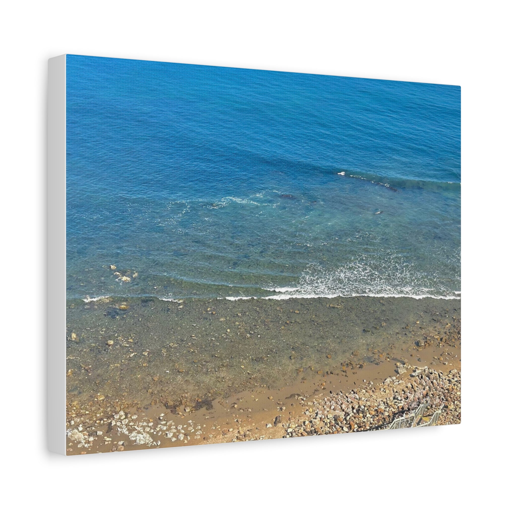 Blue Shore Canvas Print