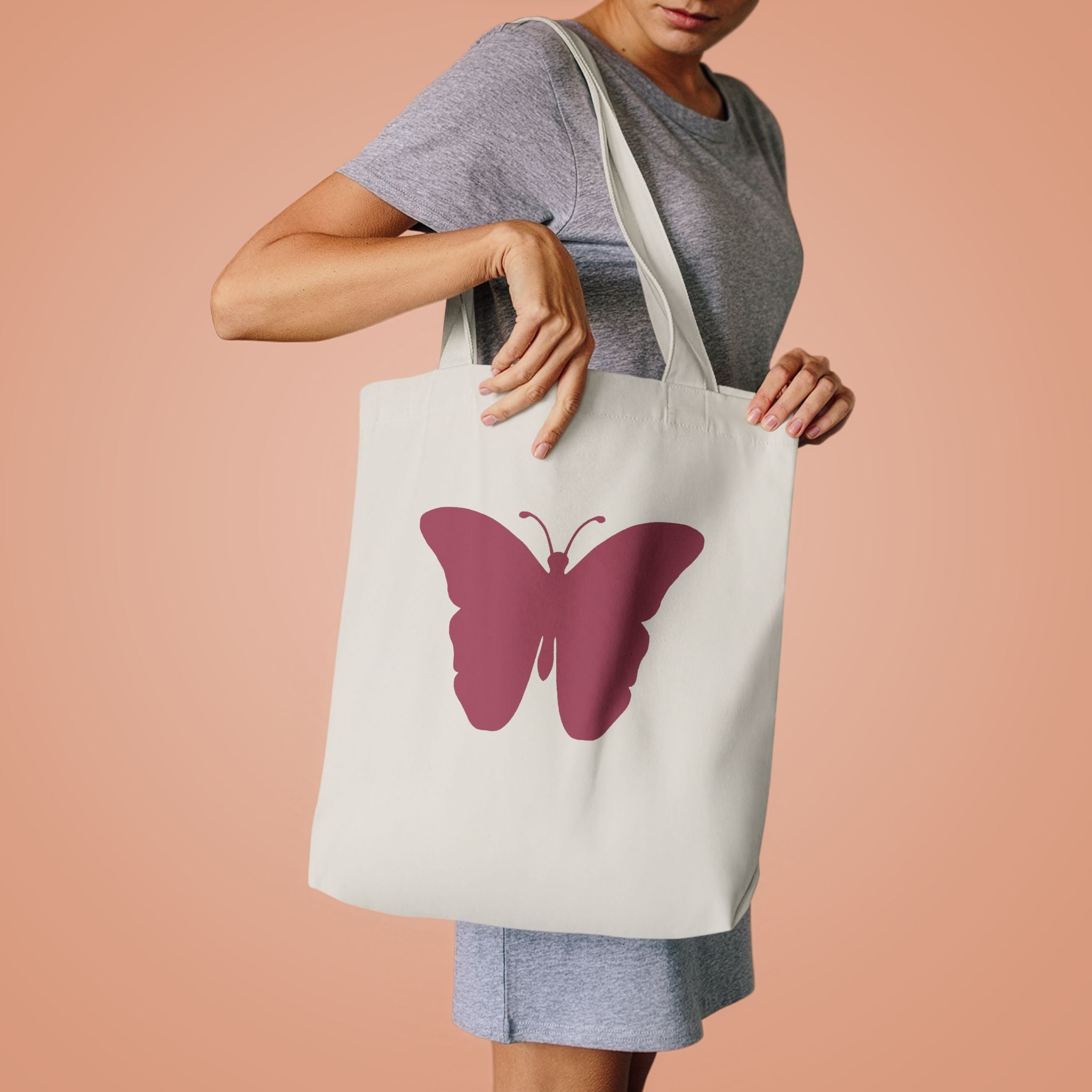 Butterfly Graphic Tote Bag