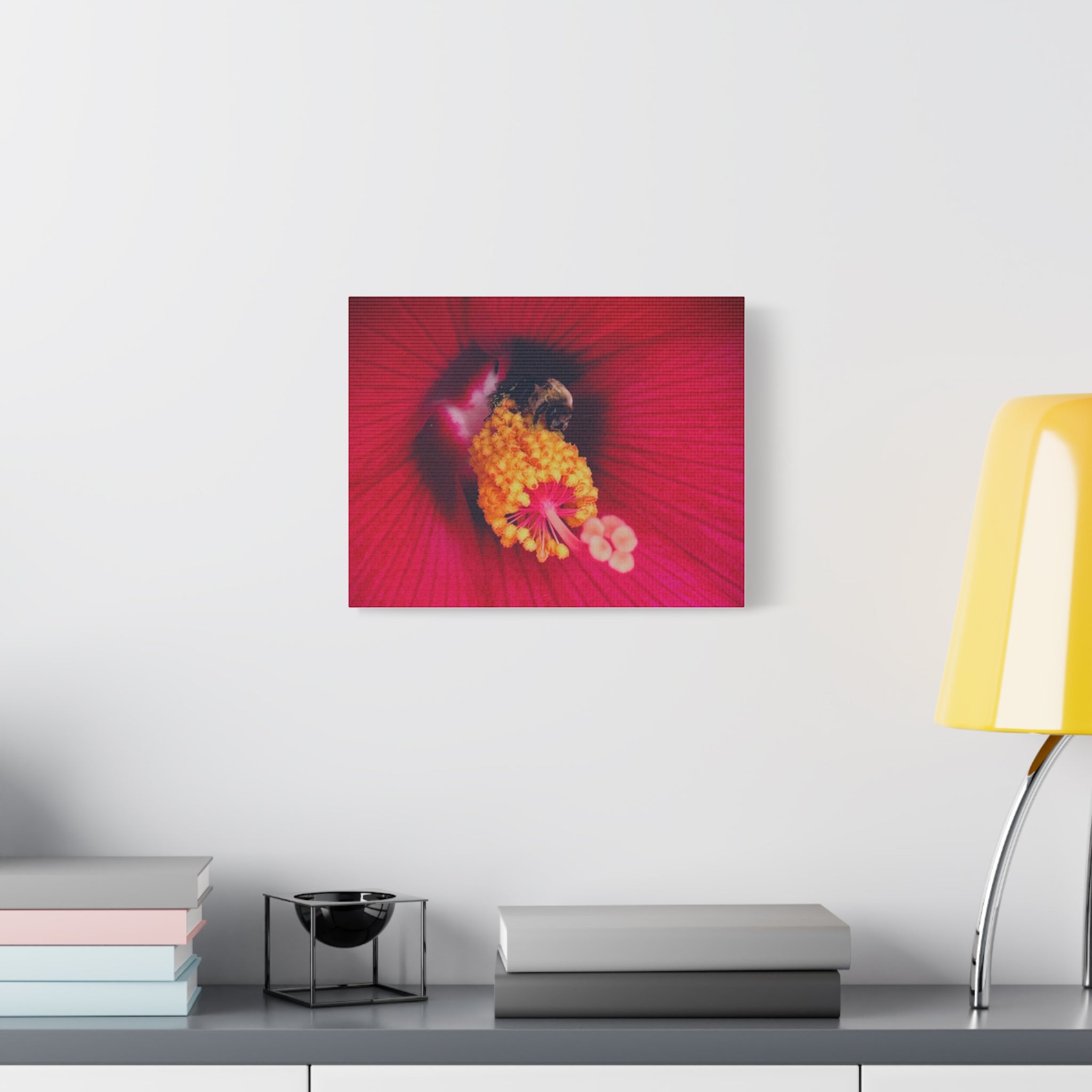 Sleeping Bee Canvas Print