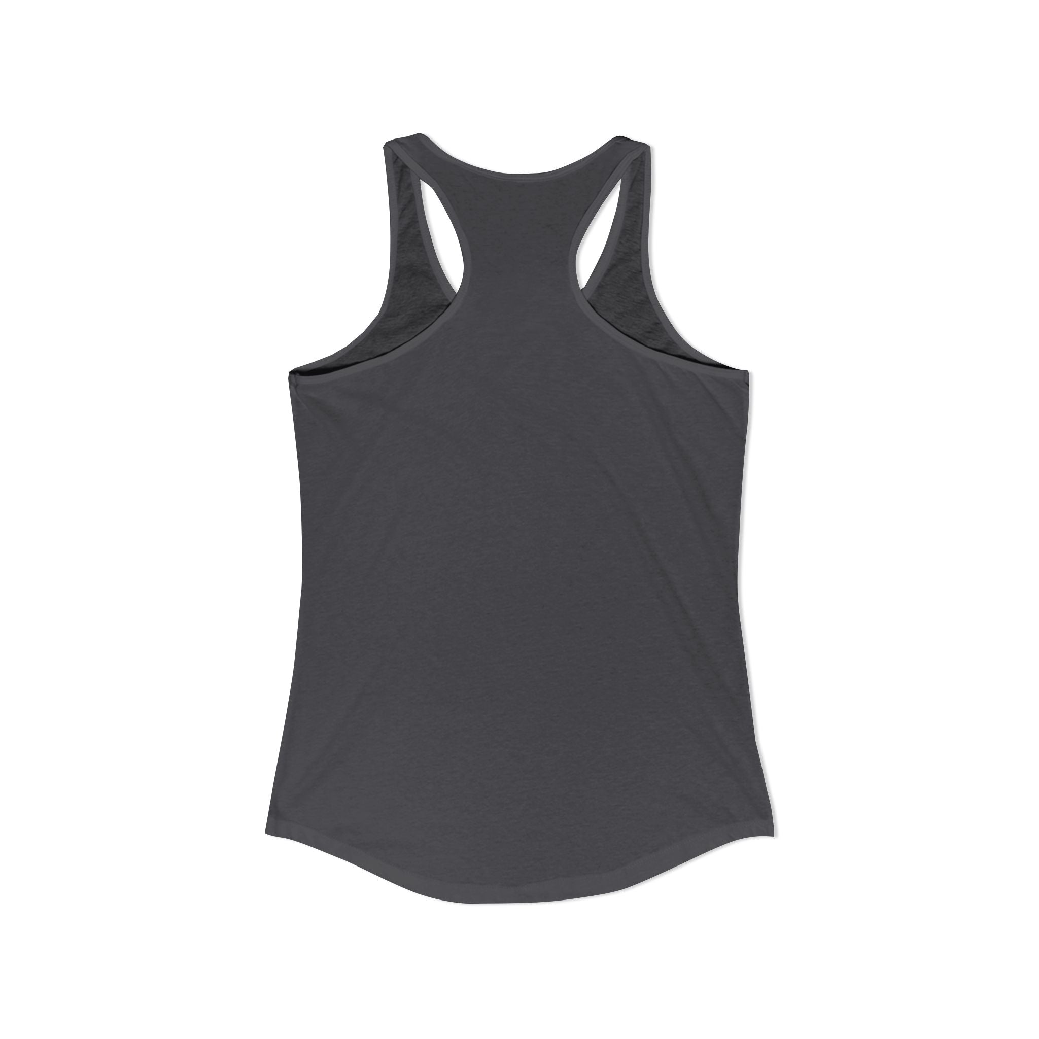 Solid Butterfly Grid Racerback Tank