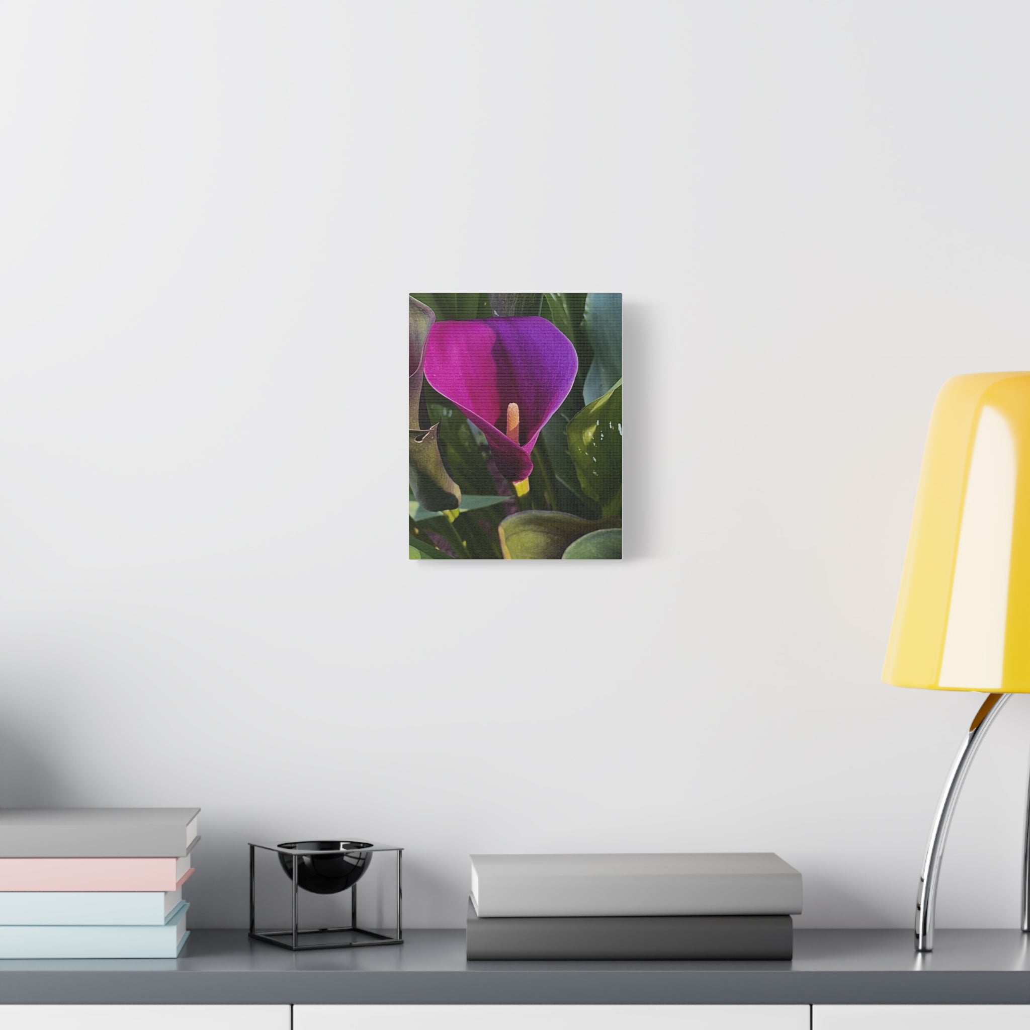 Purple Calla Lily Canvas Print