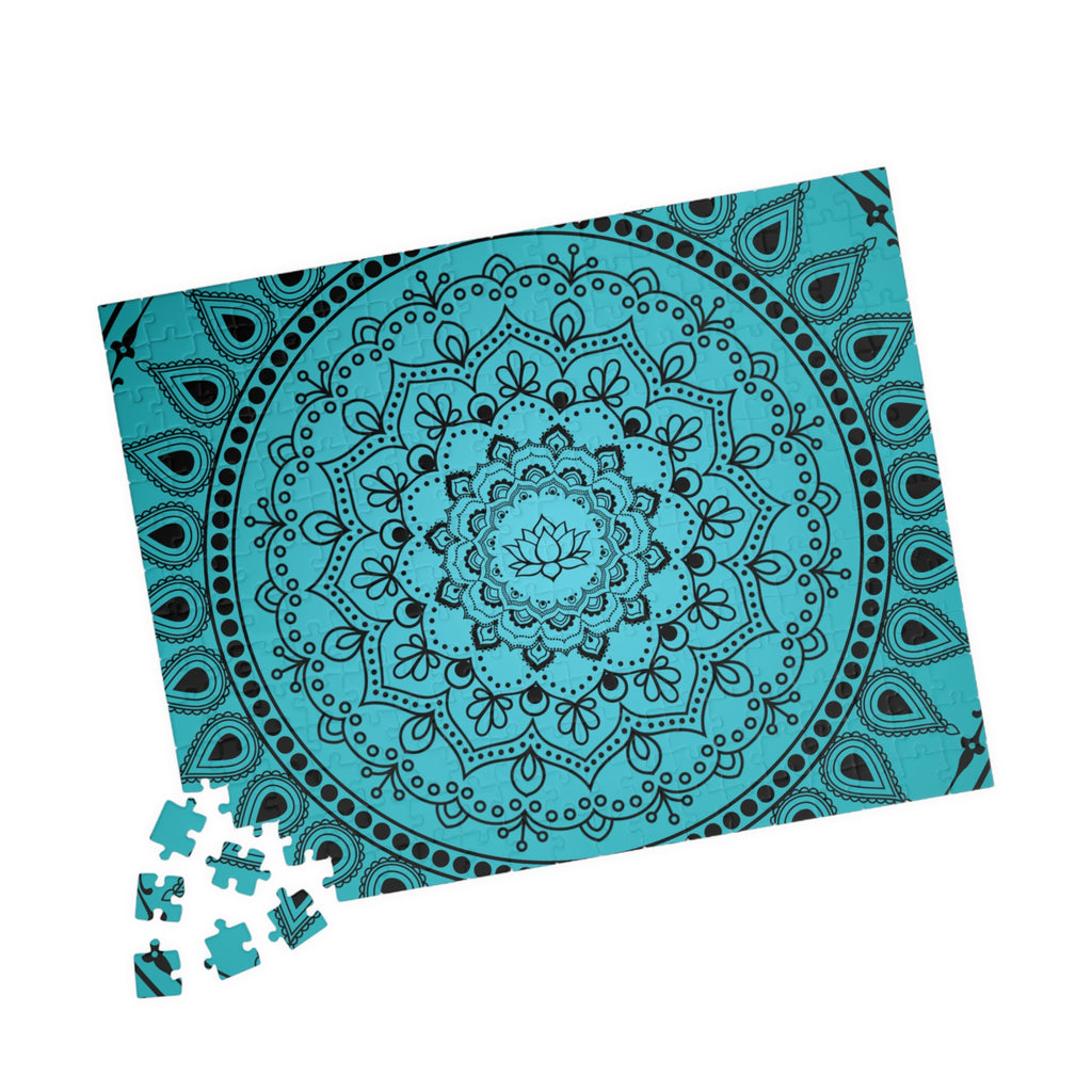 Blue Mandala Jigsaw Puzzle