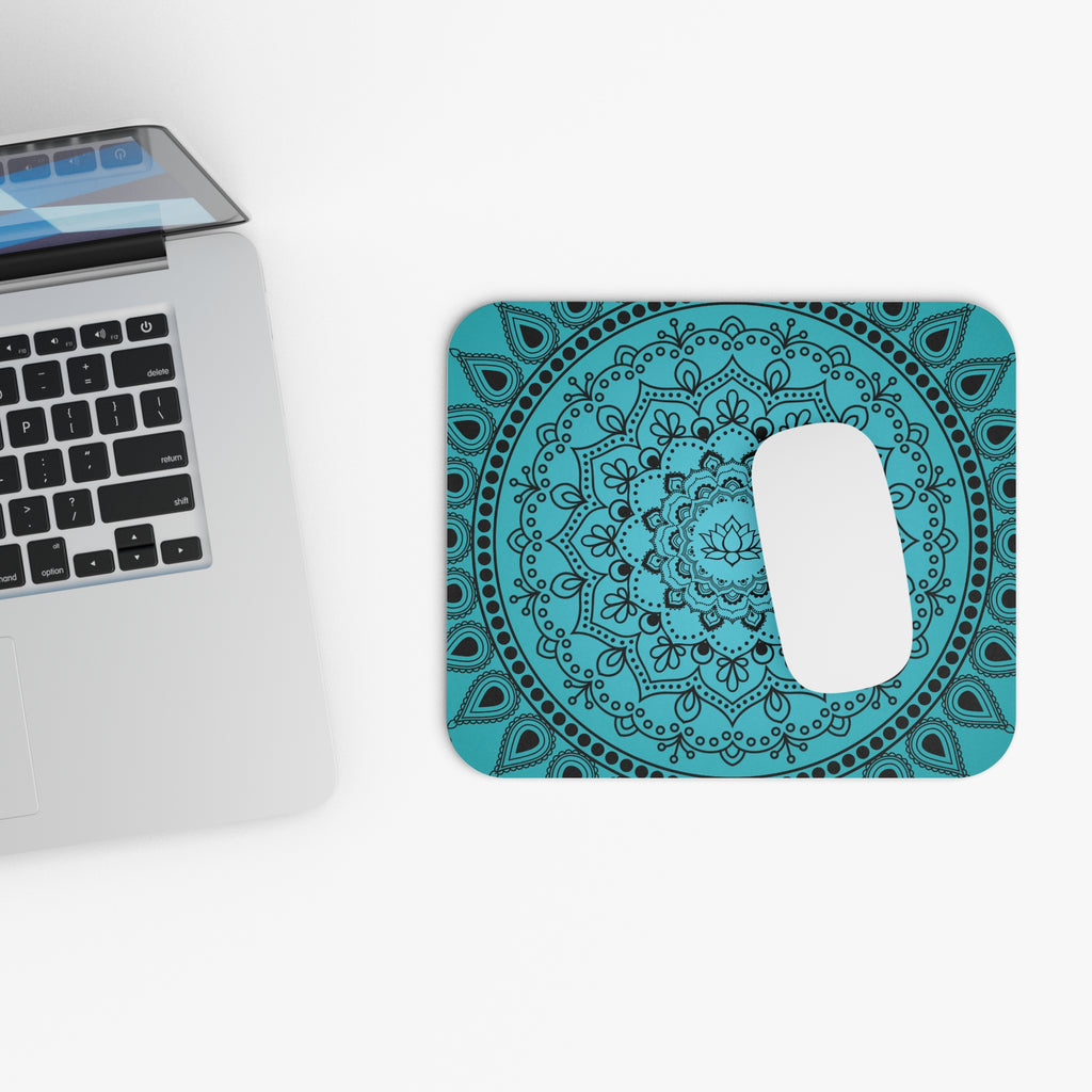 Blue Mandala Mouse Pad