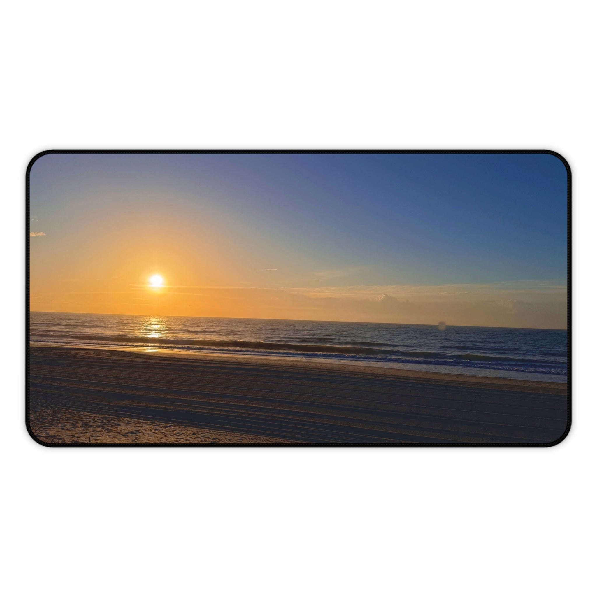 Orange Sunset Desk Mat
