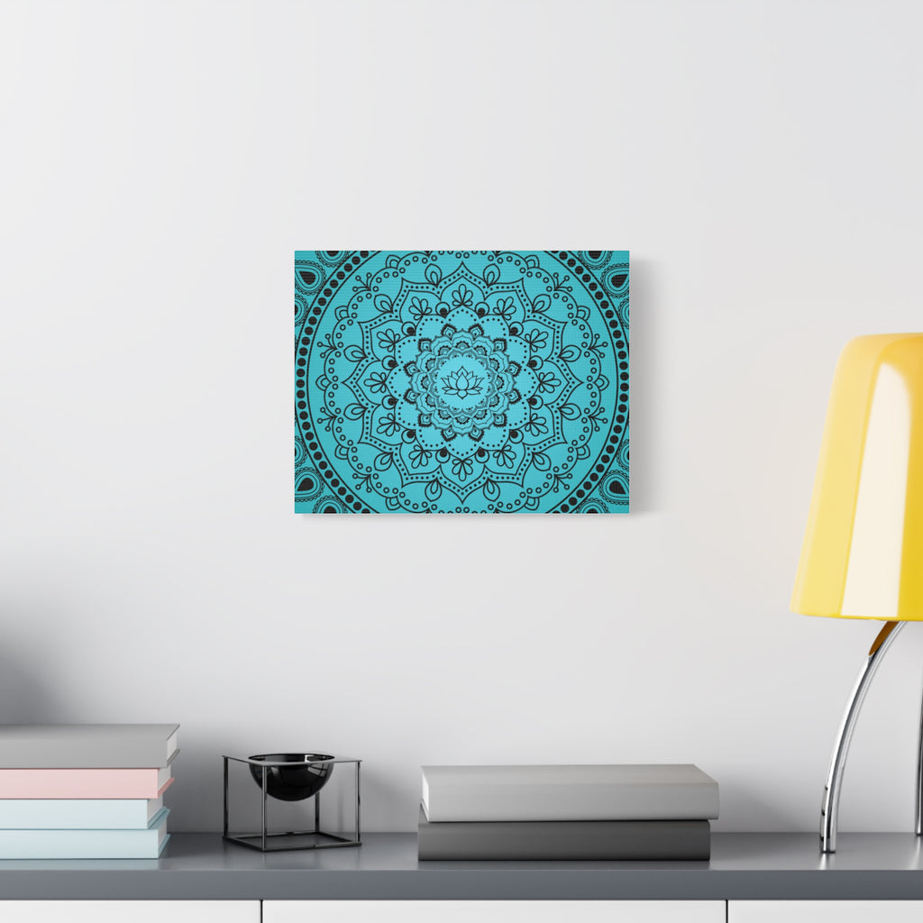 Blue Mandala Canvas Print