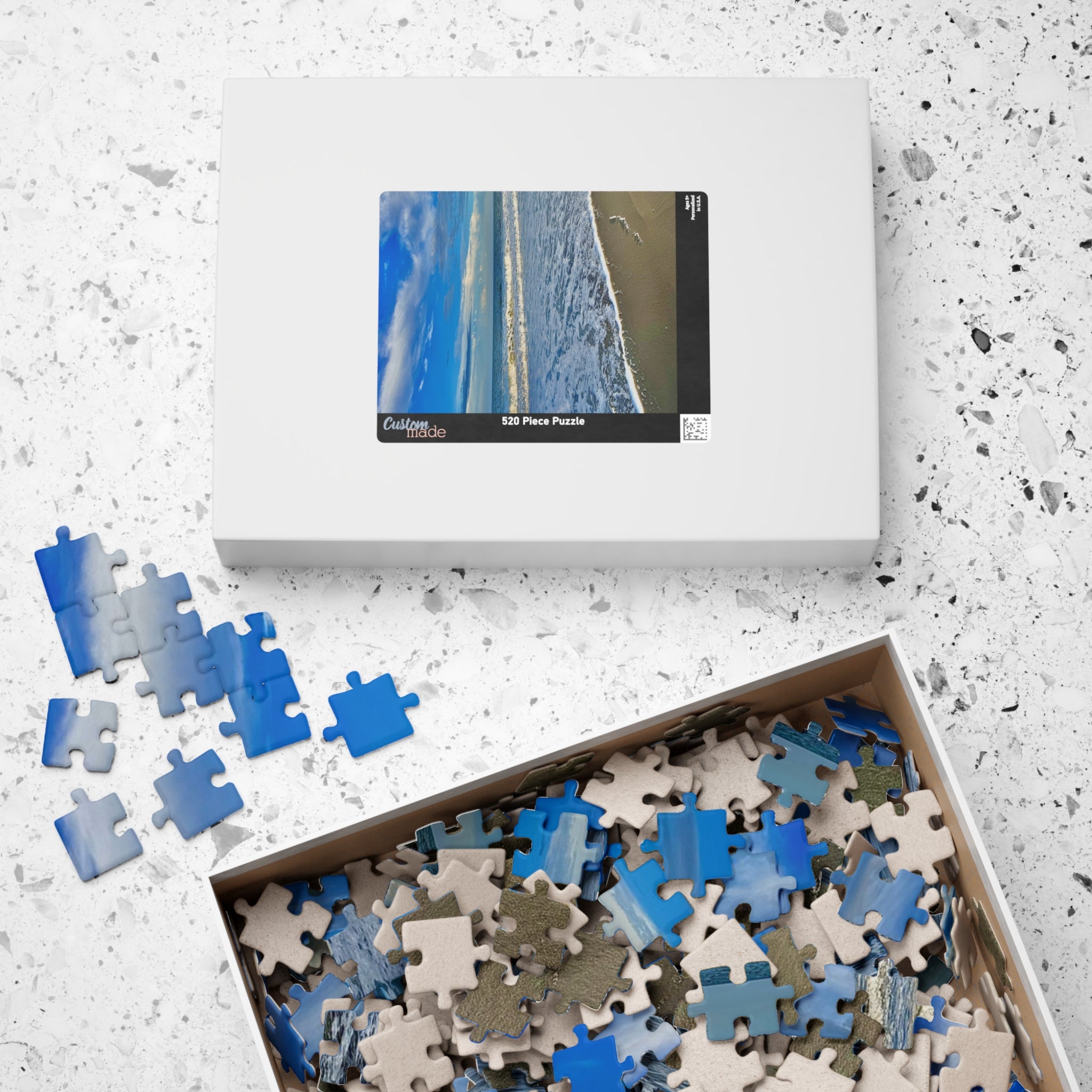 Turquoise Beach Jigsaw Puzzle