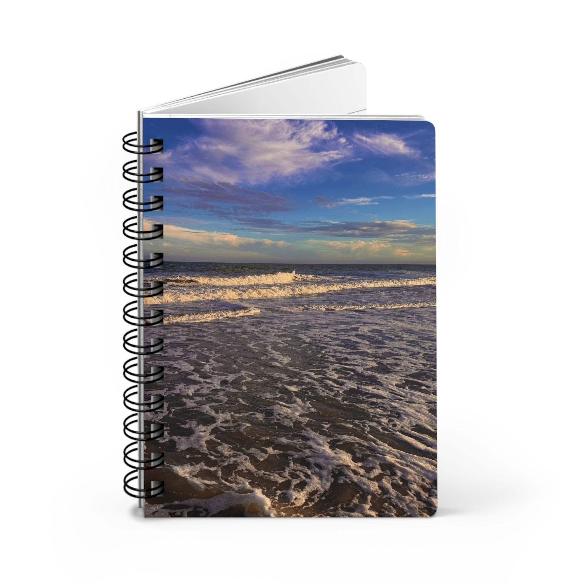 Waves & Sky Spiral Notebook