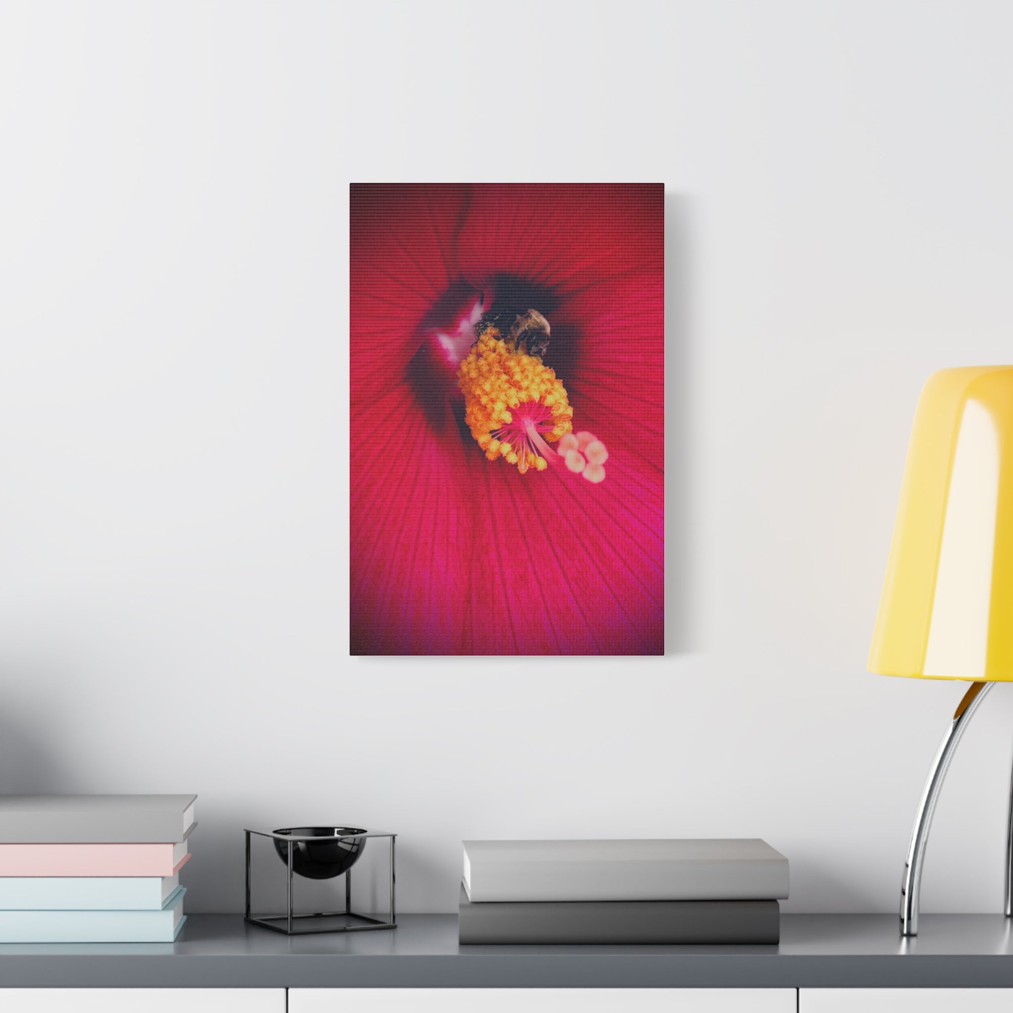 Sleeping Bee Canvas Print