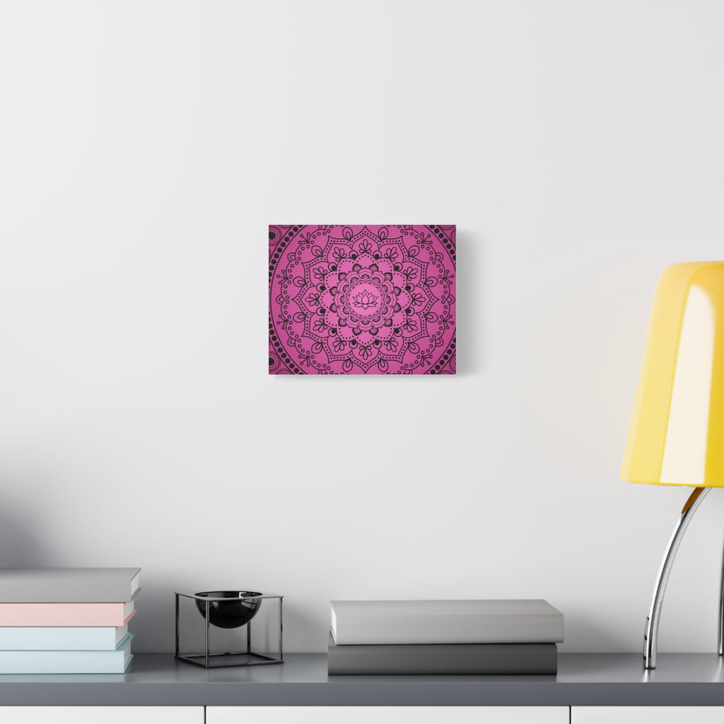 Pink Mandala Canvas Print