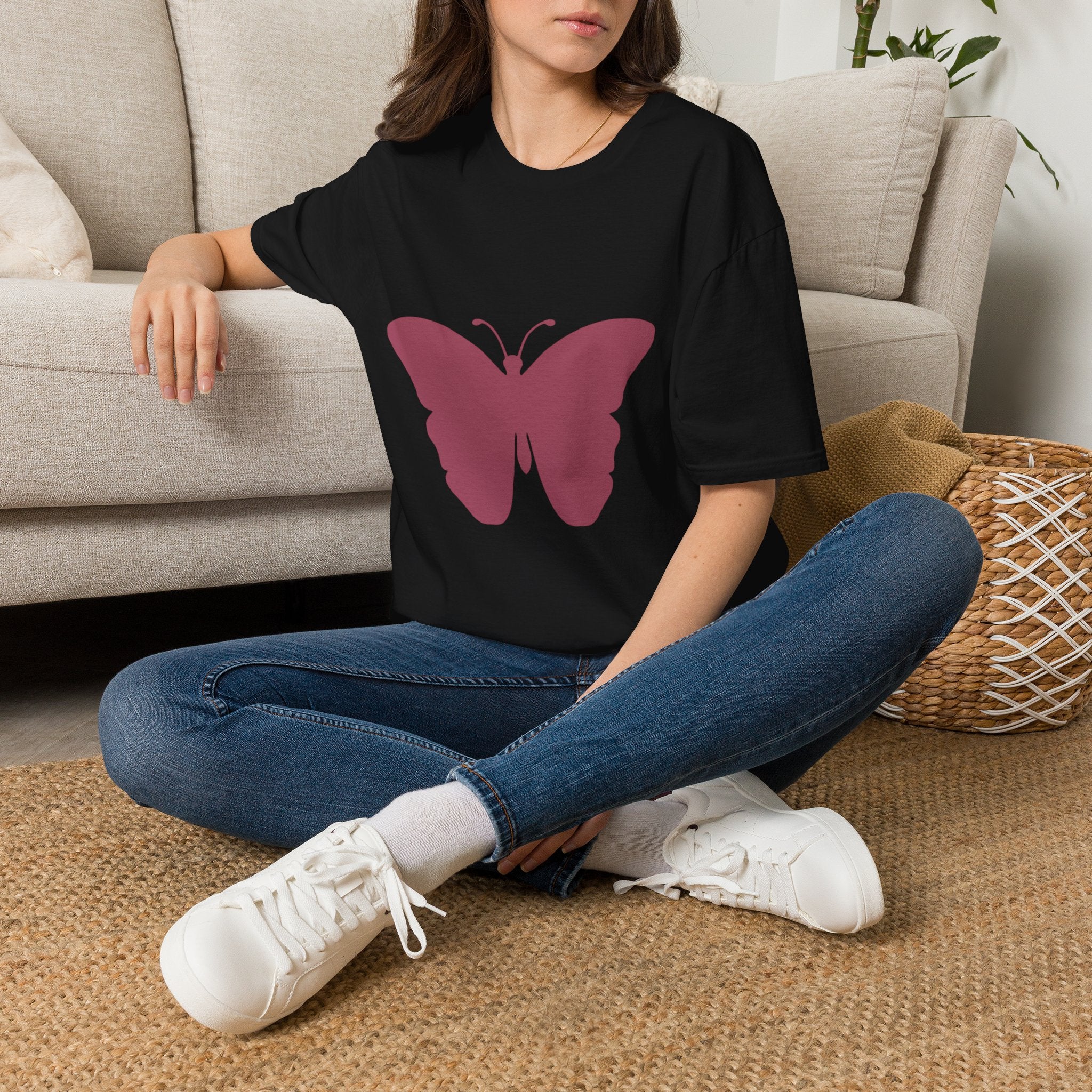 Butterfly Graphic T-Shirt