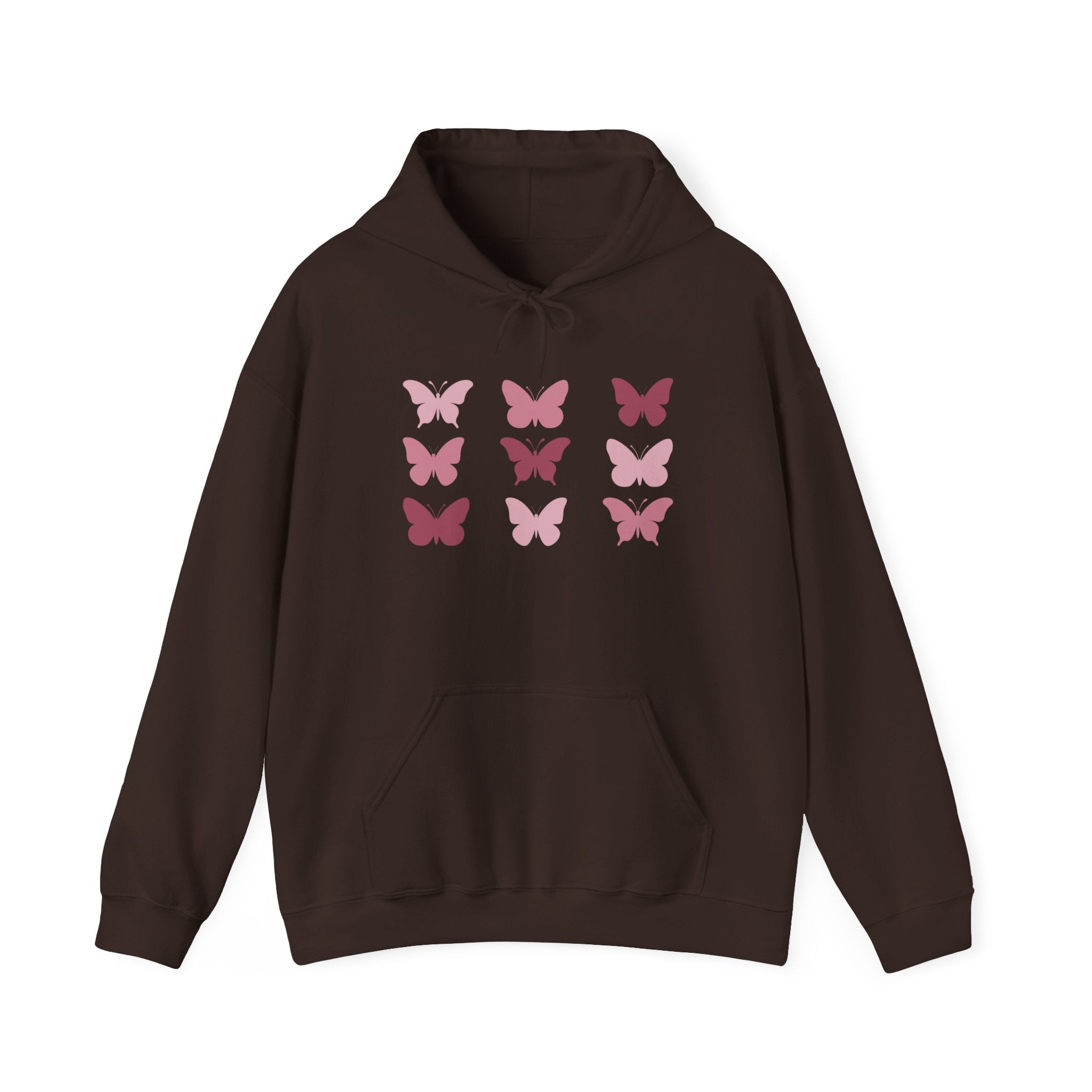 Butterfly Grid Hoodie Solid