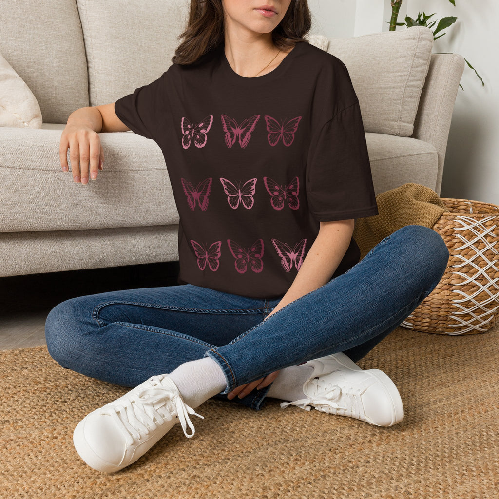 Butterfly Grid T-Shirt