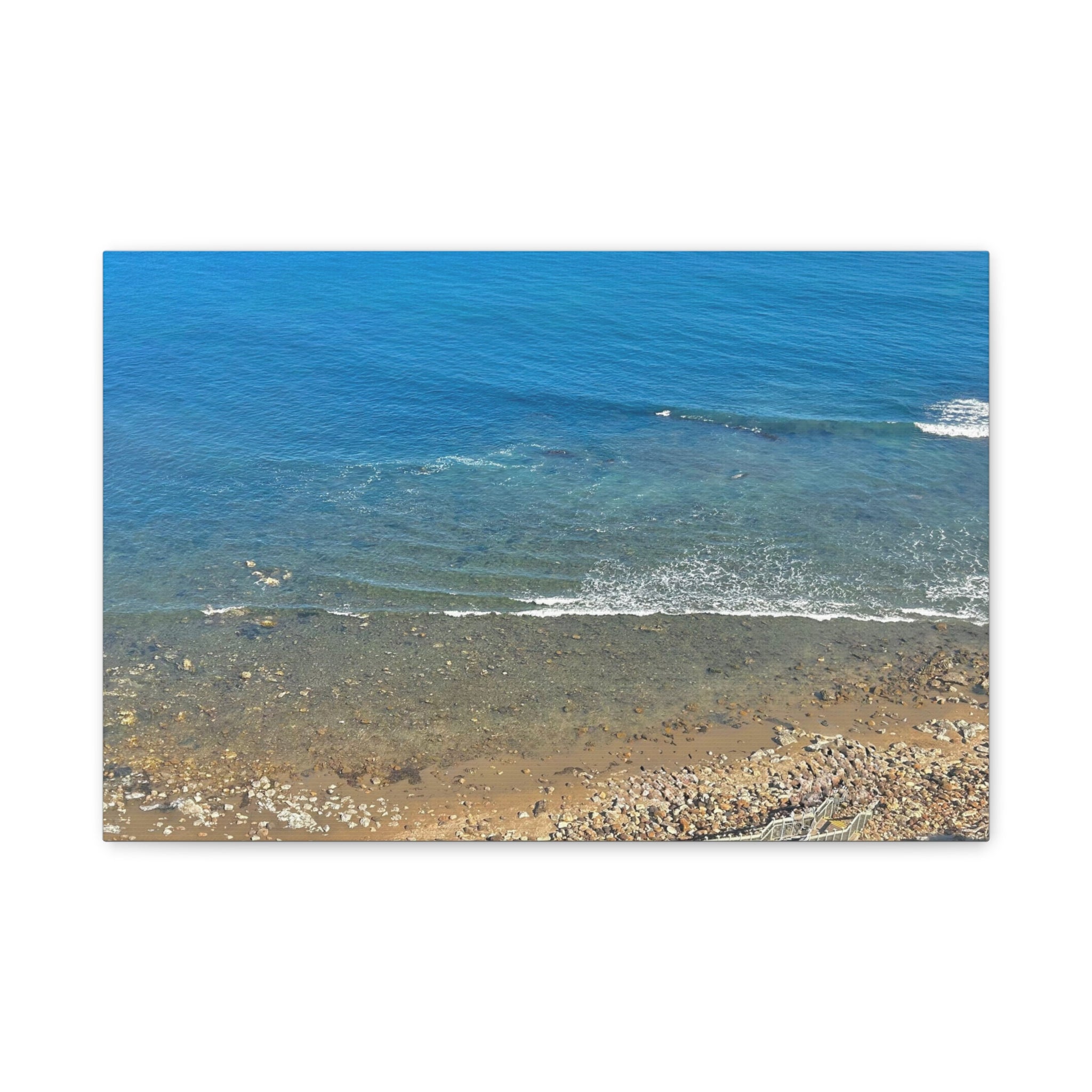 Blue Shore Canvas Print