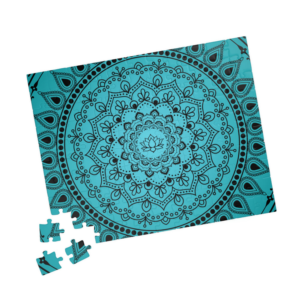 Blue Mandala Jigsaw Puzzle