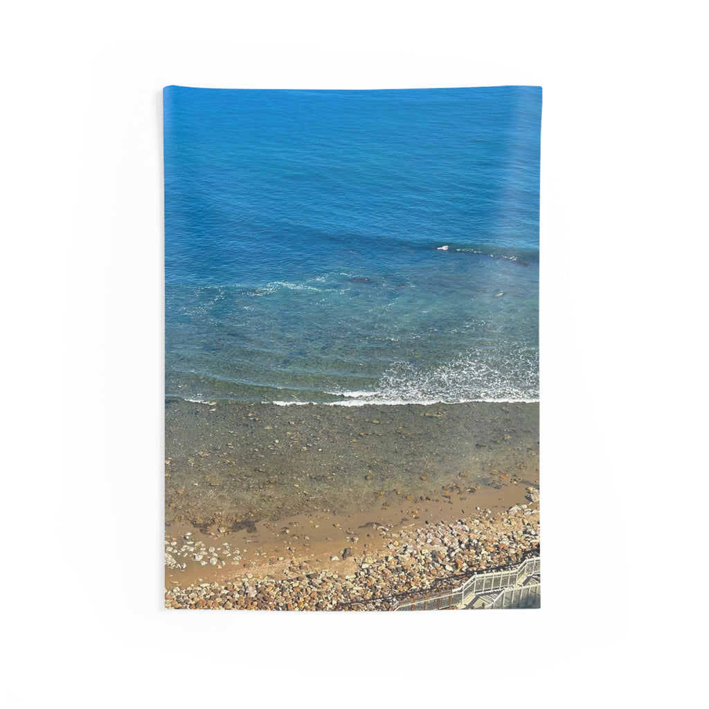 Blue Shore Wall Tapestry