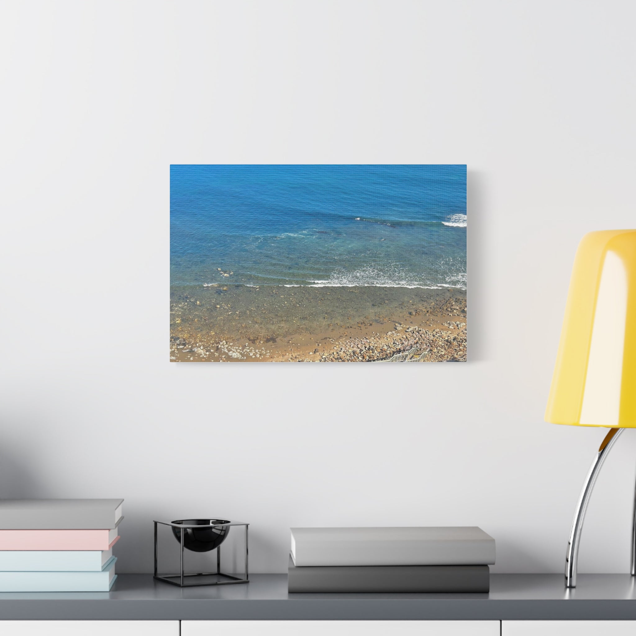 Blue Shore Canvas Print