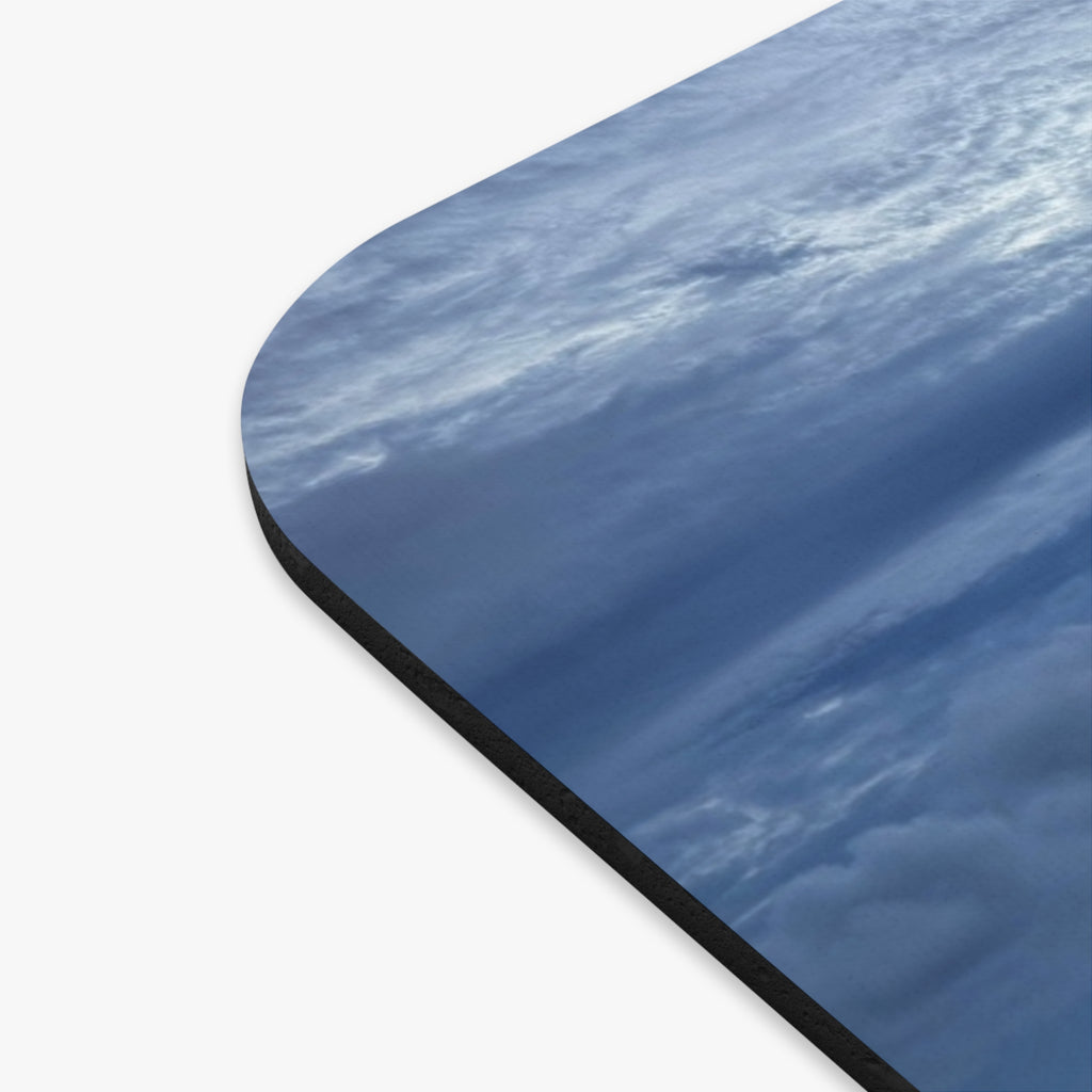 Cloudy Beach Mouse Pad