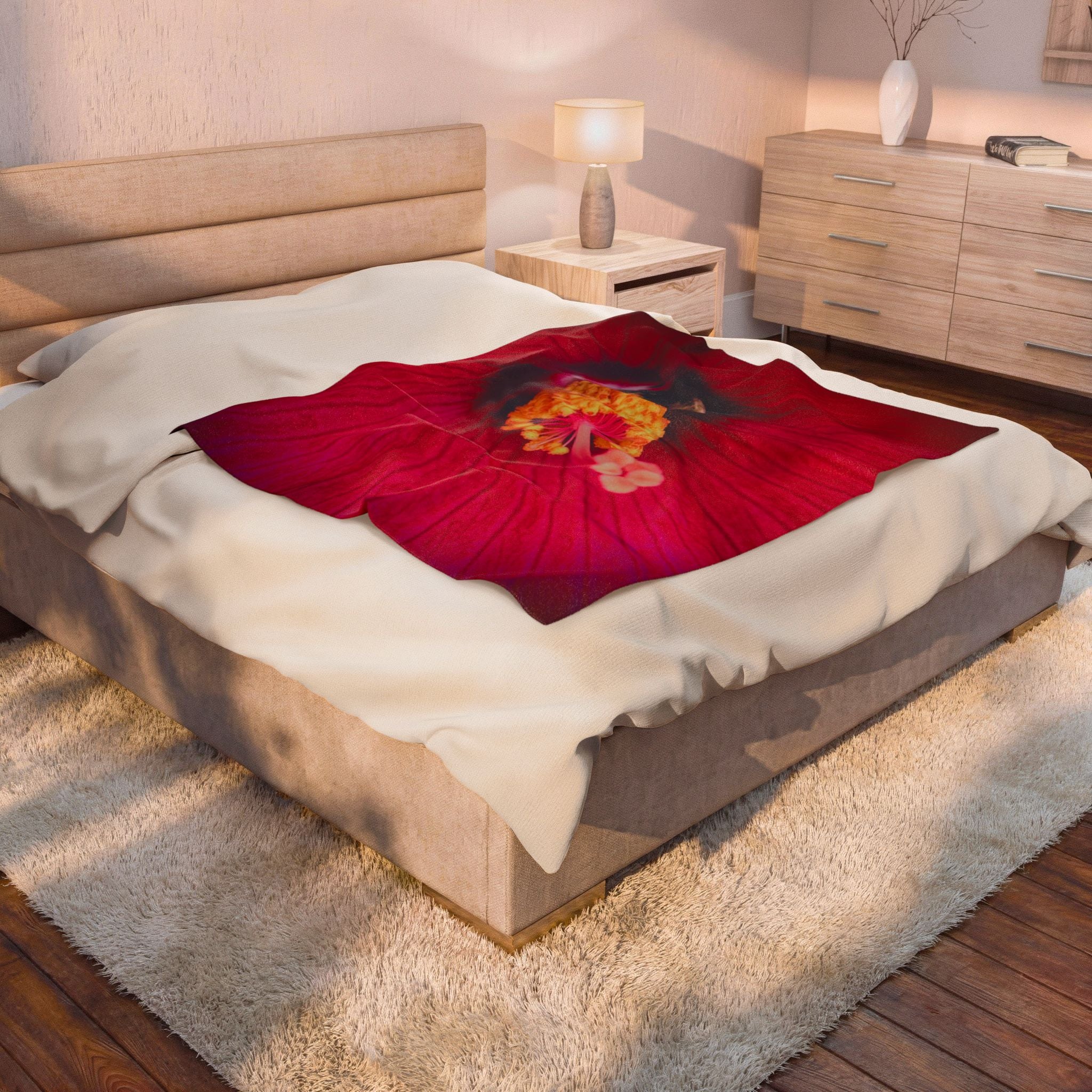 Sleeping Bee Throw Blanket