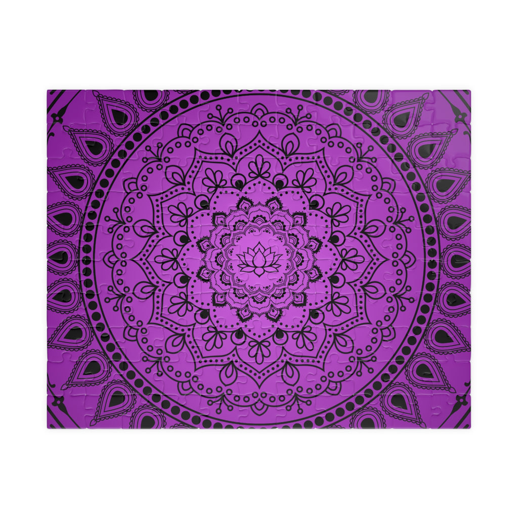 Purple Mandala Jigsaw Puzzle