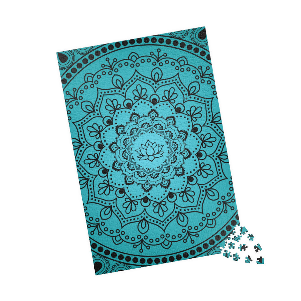 Blue Mandala Jigsaw Puzzle