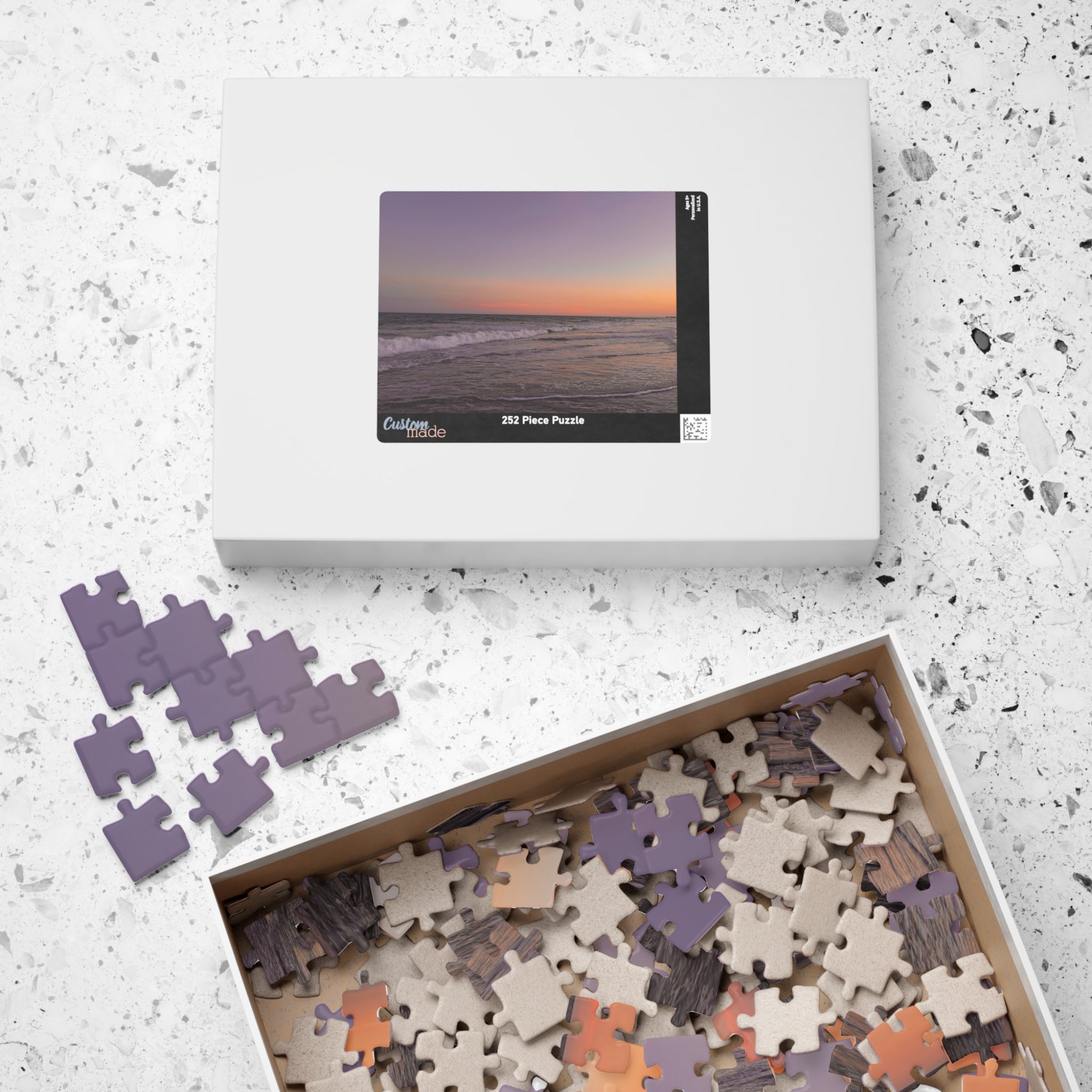 Pastel Beach Jigsaw Puzzle