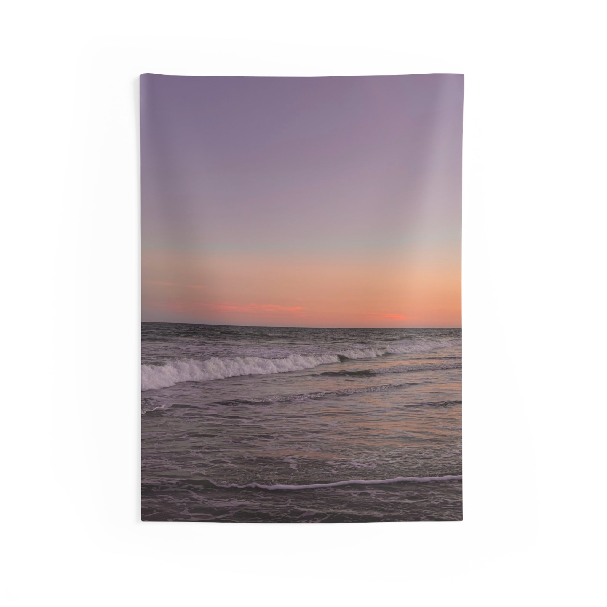Pastel Beach Wall Tapestry