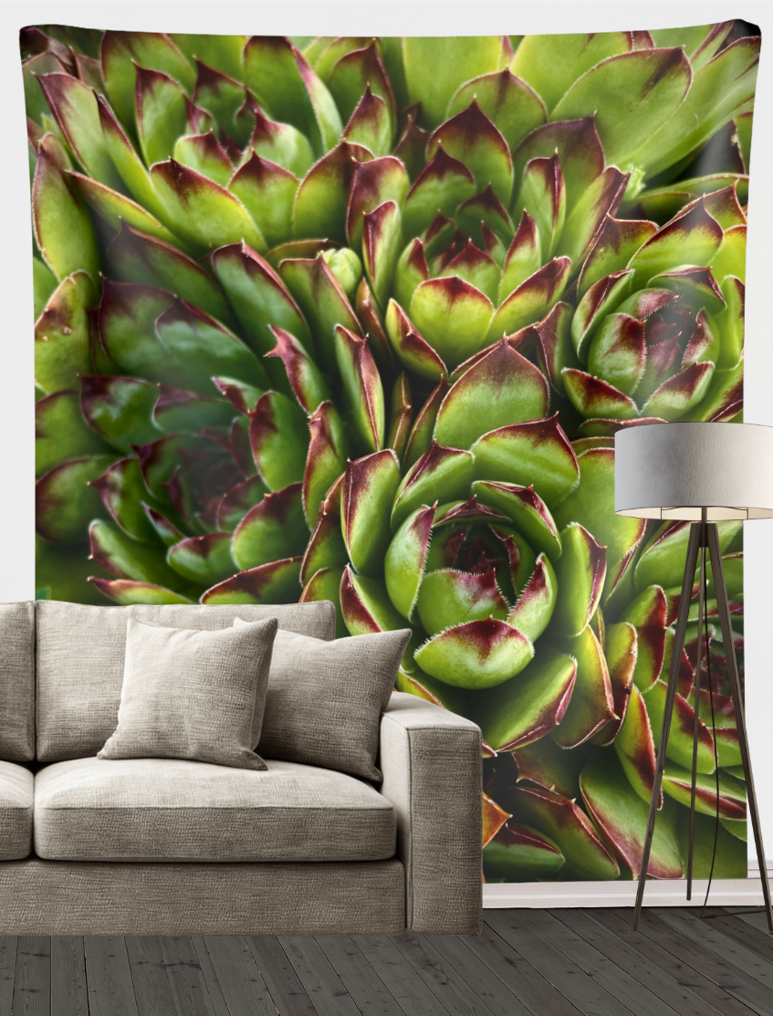 Succulent Garden Tapestry