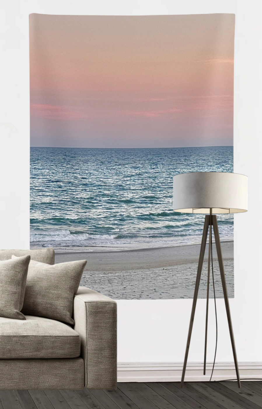Myrtle Beach Sunset Wall Tapestry