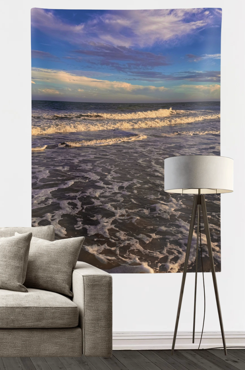 Waves & Sky Wall Tapestry