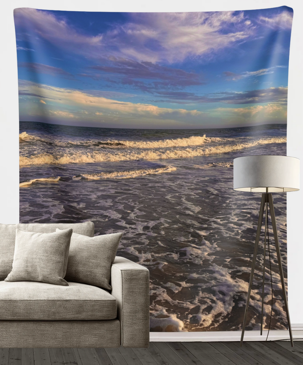 Waves & Sky Wall Tapestry