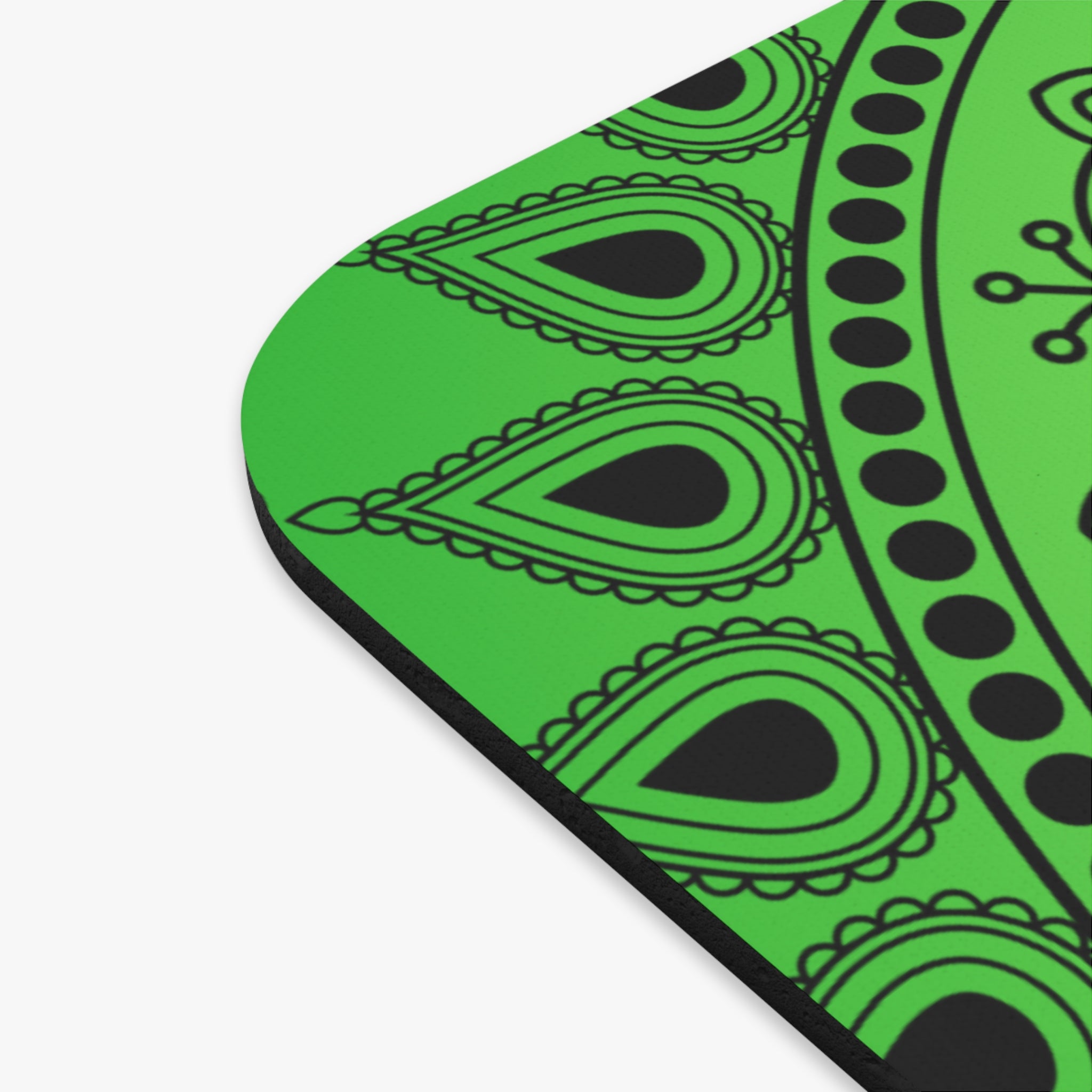 Green Mandala Mouse Pad