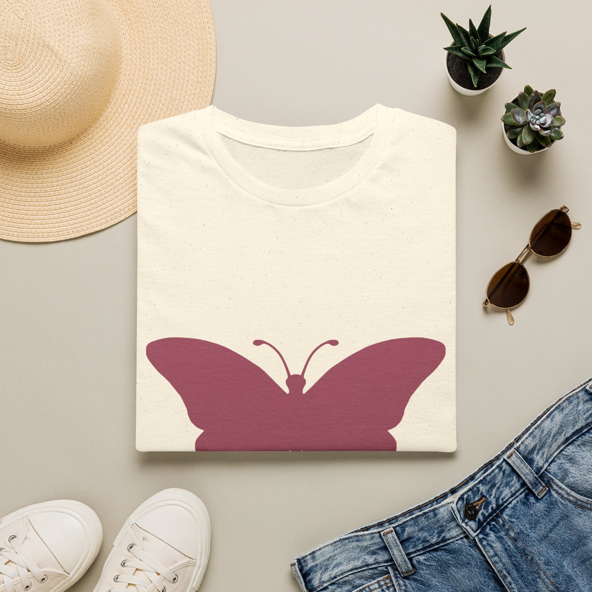 Butterfly Graphic T-Shirt