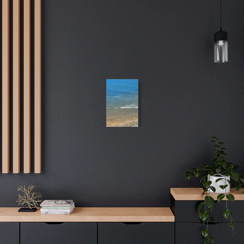 Blue Shore Canvas Print