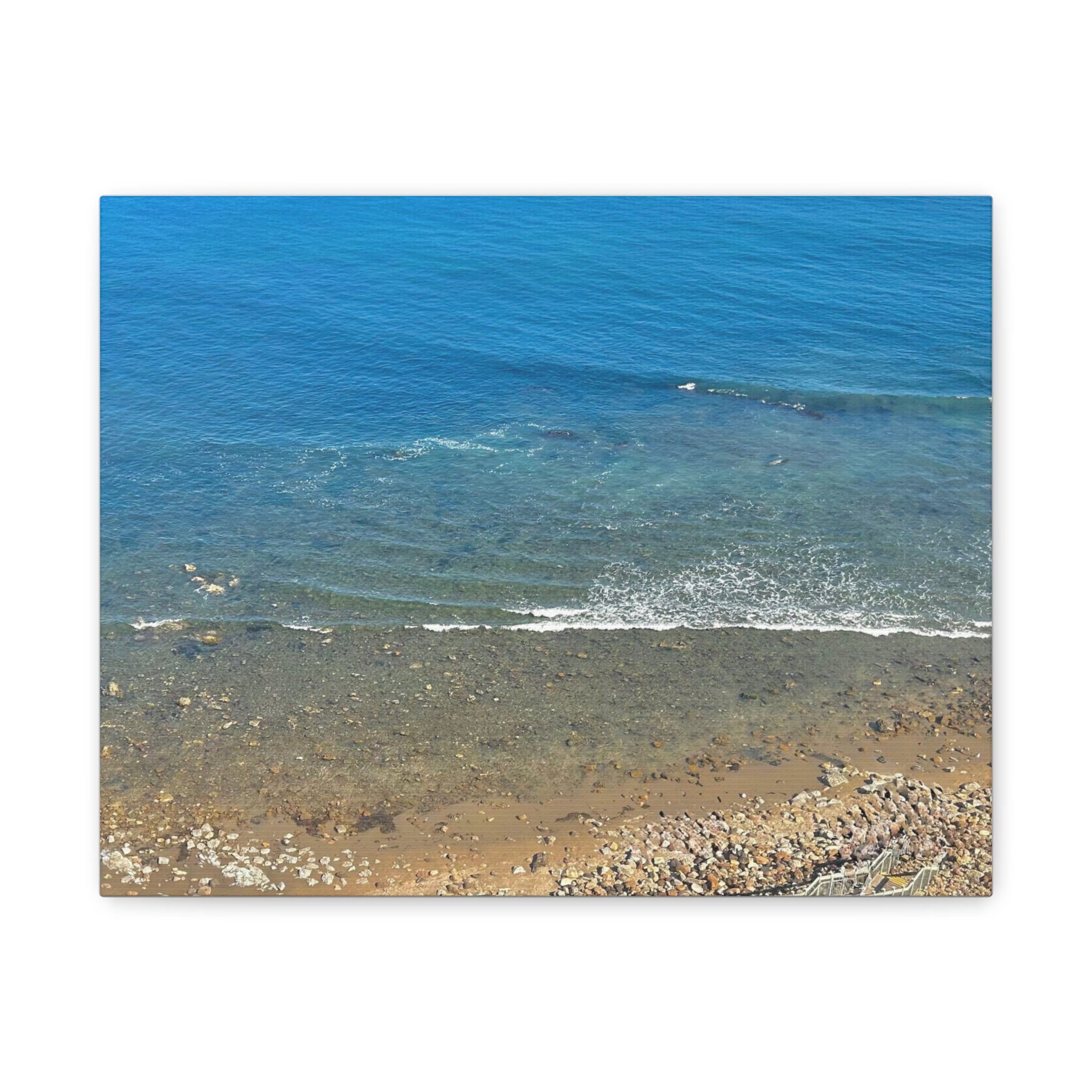 Blue Shore Canvas Print