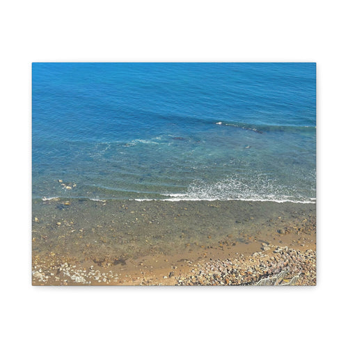 Blue Shore Canvas Print