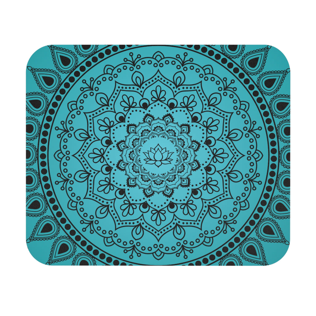 Blue Mandala Mouse Pad