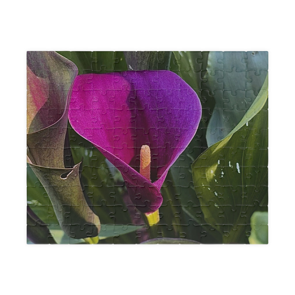 Purple Calla Lily Jigsaw Puzzle