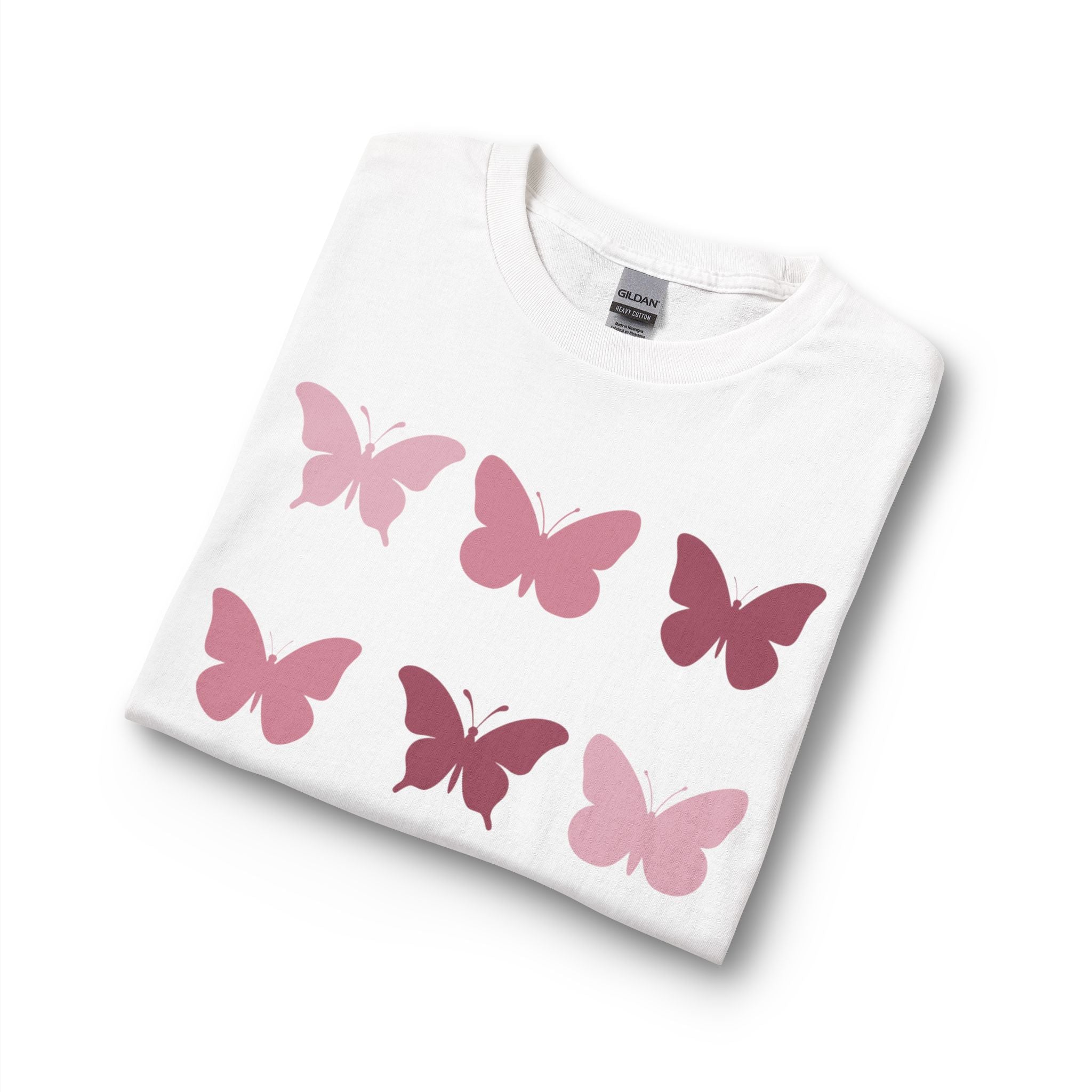 Butterfly Grid Long Sleeve Tee- solid