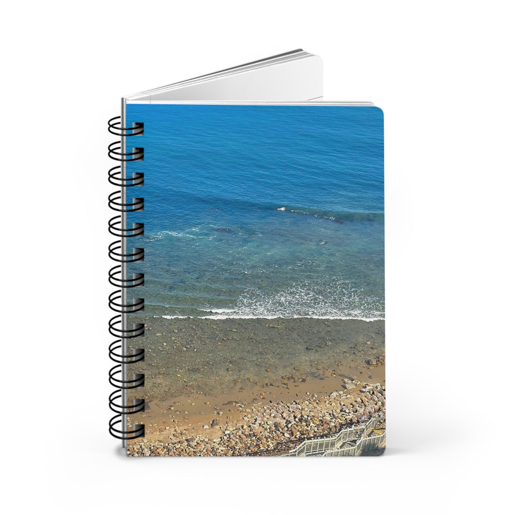 Blue Shore Spiral Notebook
