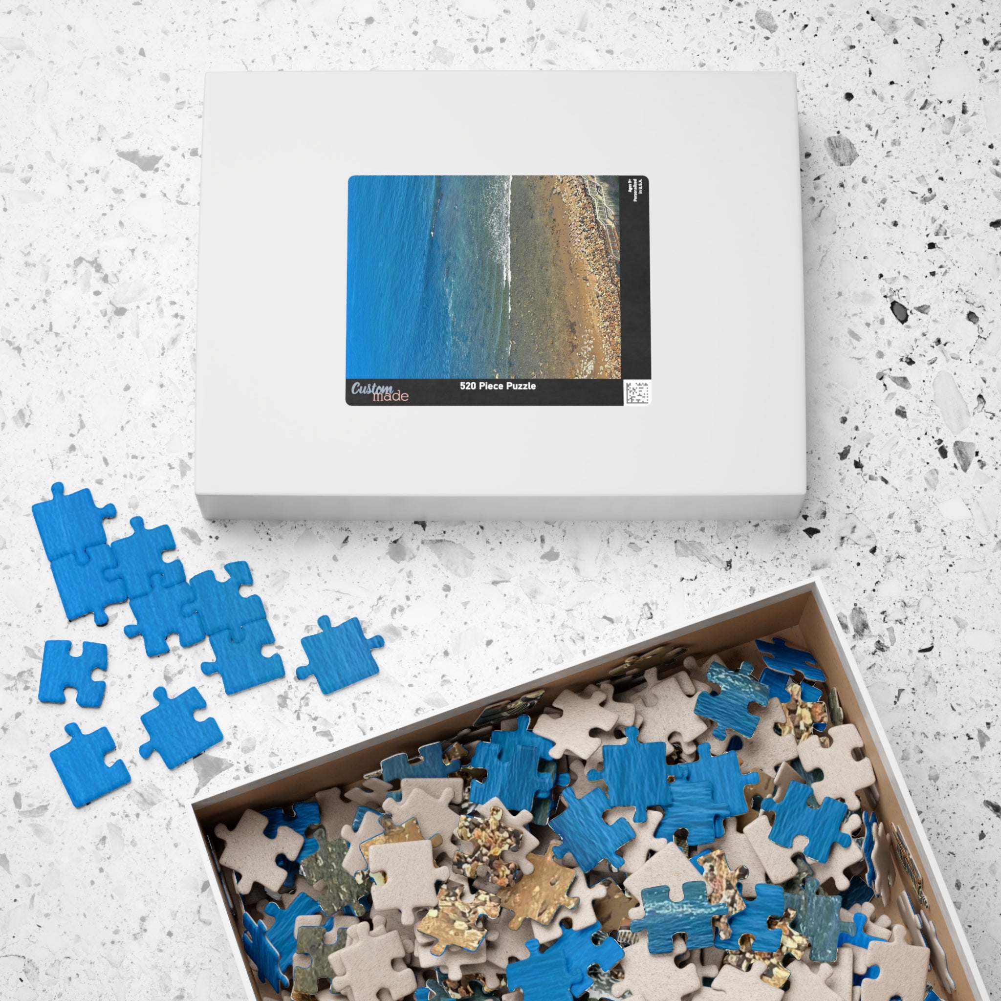 Blue Shore Jigsaw Puzzle