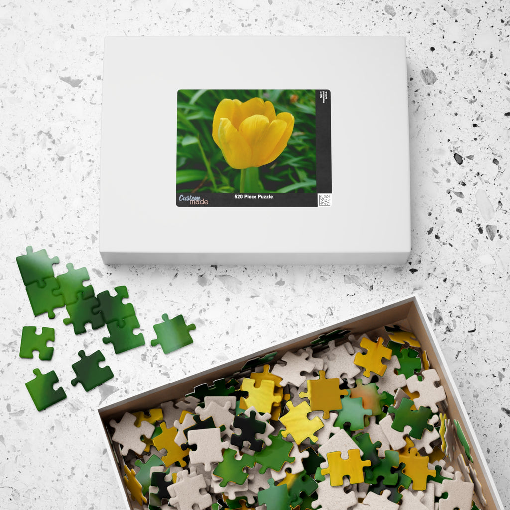 Yellow Tulip Jigsaw Puzzle