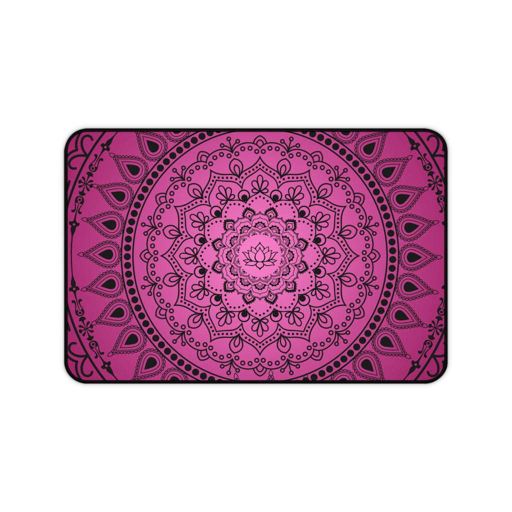 Pink Mandala Desk Mat
