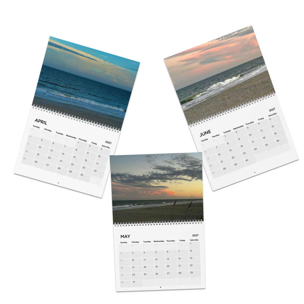 Beach 2027 Wall Calendar