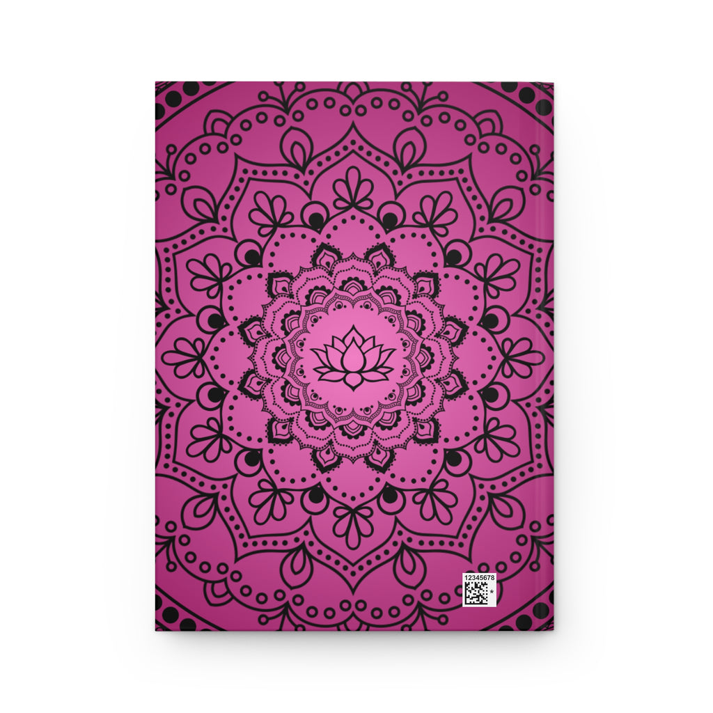 Mandala Lotus Hardcover Journal