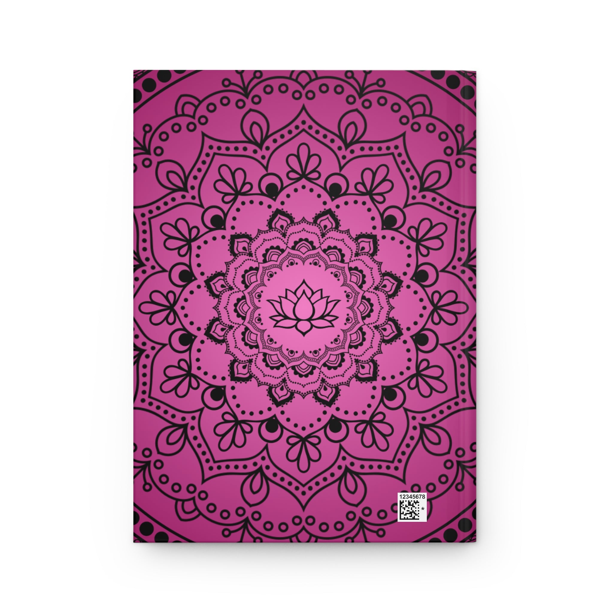 Mandala Lotus Hardcover Journal