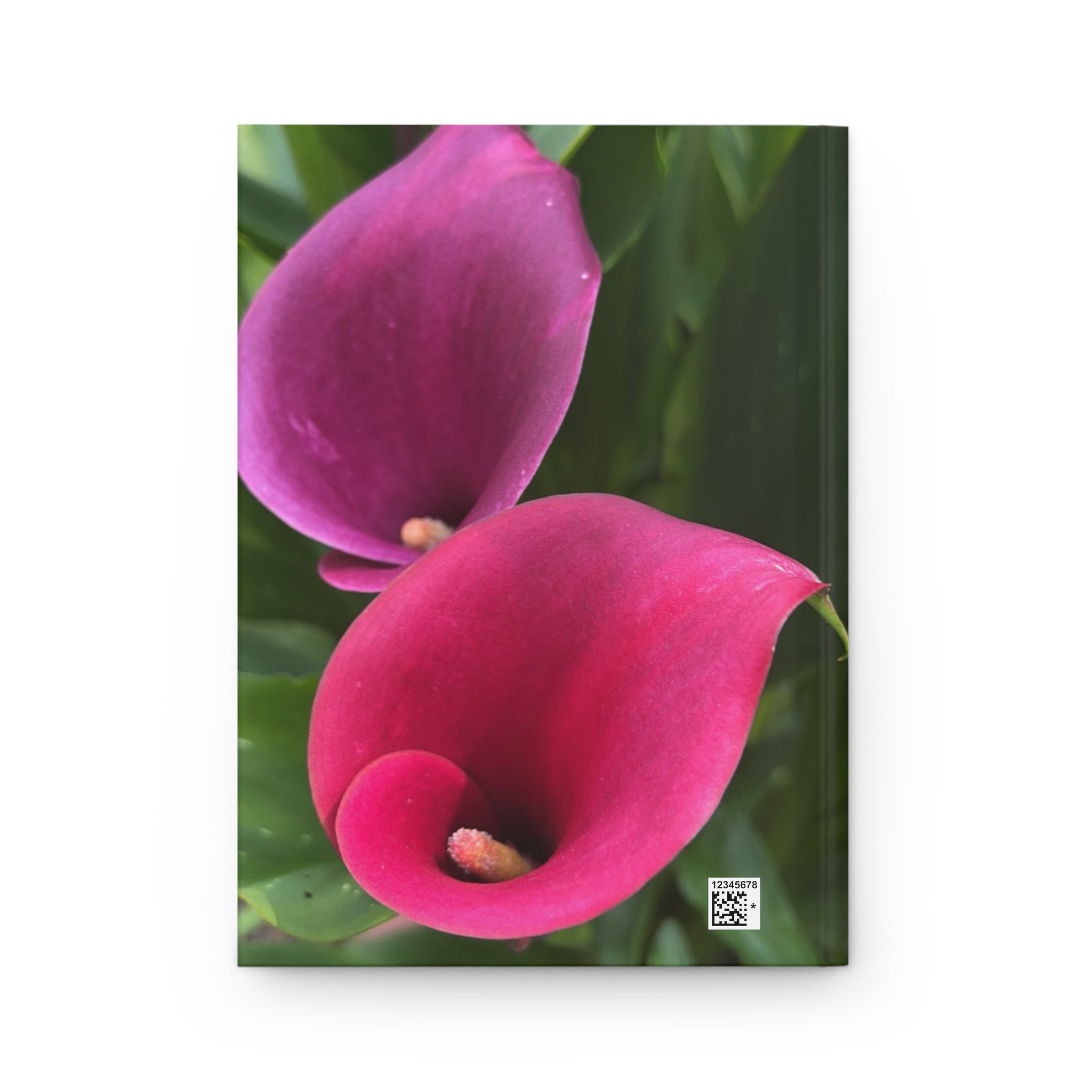 Pink Calla Lily Hardcover Journal
